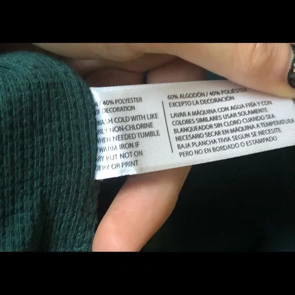 US Polo Association Men’s Green Thermal New With Tags Size Medium - Picture 8 of 8